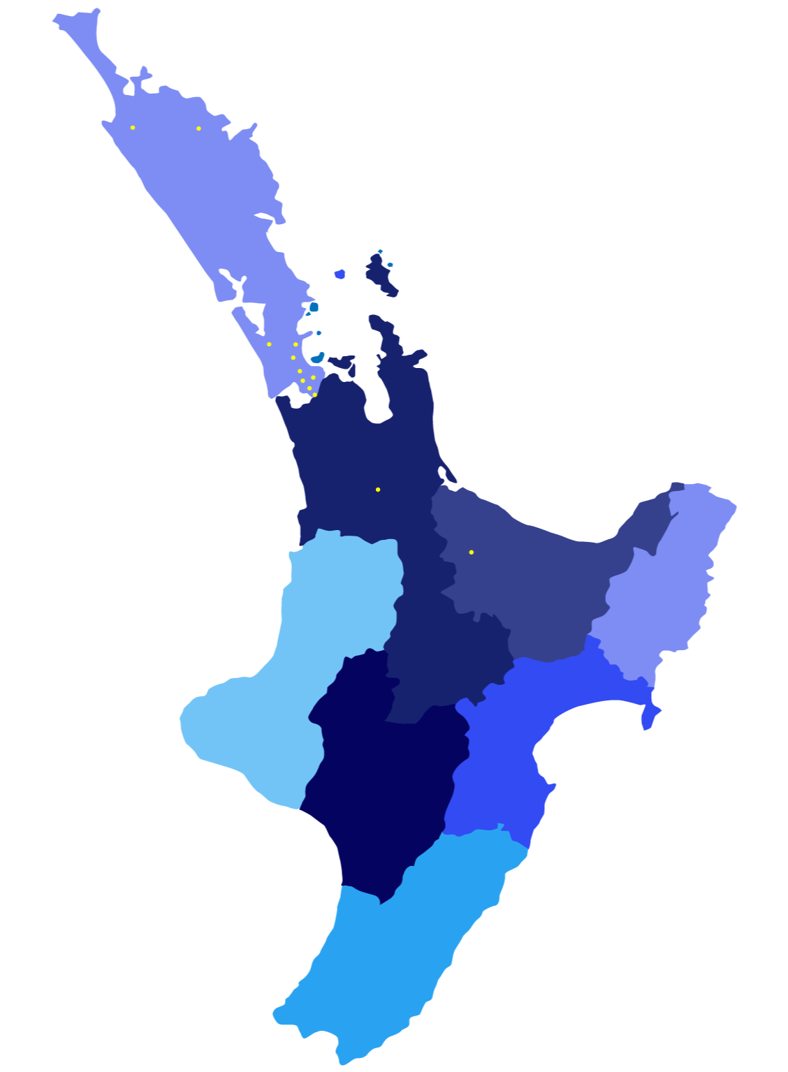New Zealand Map