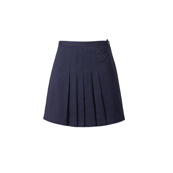 US Pleated Tab Skort Navy