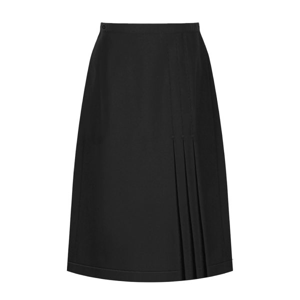 Junior Navy 3 Left Pleat Skirt