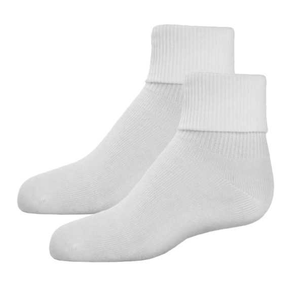 Col White Ankle Socks 3PK
