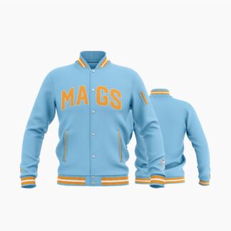 ALBERTIANS BOMBER JACKET POWDER/AMBER