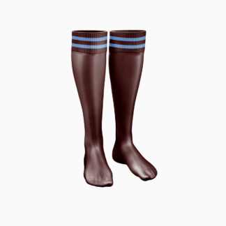 Western Heights High School Sky SNR Socks