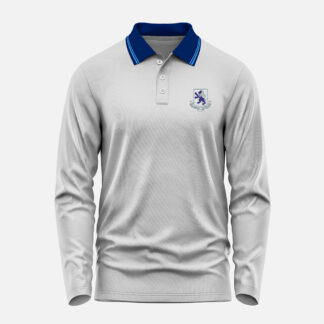 Mags Uniform LS Polo Grey/Navy