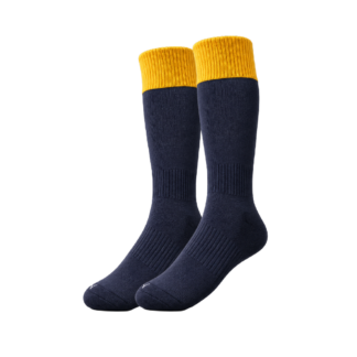 Wellington Col Team Sock -Black/Gold
